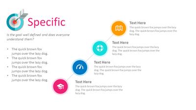 Slide 2 layout from the SMART Goals PowerPoint Template for Business Planning presentation deck.