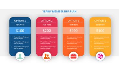 Slide 3 layout from the Comparative Tables PowerPoint Diagrams presentation deck.