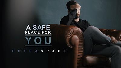 A Safe Place For You PowerPoint Template layout preview.