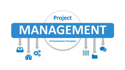 Project Management Toolkit PowerPoint Template layout preview.