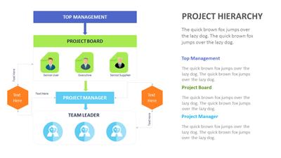 Slide 2 layout from the PowerPoint Template for Project Management presentation deck.