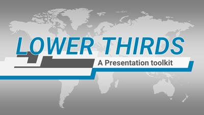 PowerPoint Lower Third Template Toolkit PowerPoint Template layout preview.