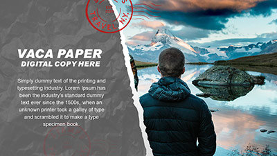 Slide 2 layout from the Vaca Paper presentation deck.