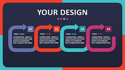 Slide 3 layout from the Easy Design template for PowerPoint presentation deck.