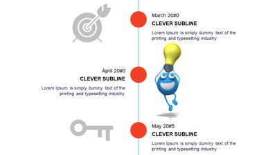 Slide 2 layout from the Slide Through Character Timeline presentation deck.