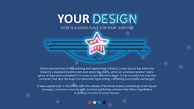 Slide 3 layout from the Stars That Smile presentation deck.