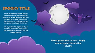 Slide 3 layout from the Spookfest presentation deck.