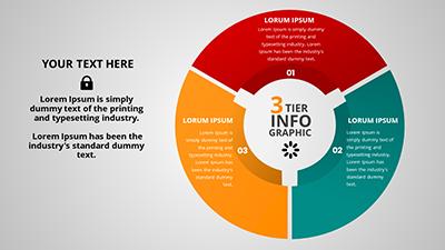 Slide 3 layout from the Infographic Template presentation deck.