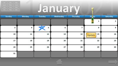 Slide 2 layout from the 2021 PowerPoint Calendar presentation deck.