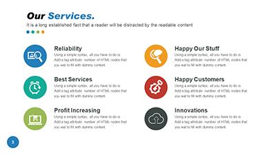 Slide 3 layout from the Trending Up presentation deck.