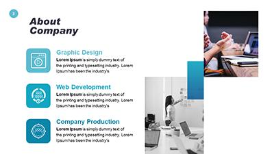 Slide 2 layout from the Explore Around presentation deck.