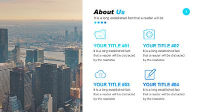 Slide 2 layout from the Your Space Template presentation deck.