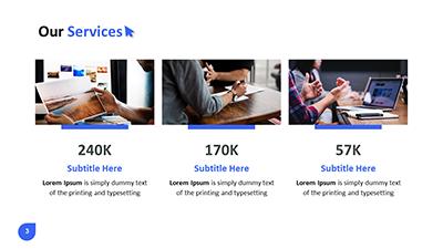 Slide 3 layout from the Heres The Point presentation deck.