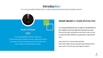 Slide 2 layout from the Vision Stats presentation deck.