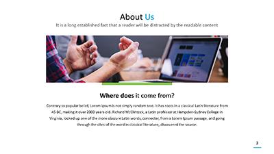 Slide 3 layout from the Vision Stats presentation deck.