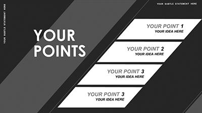 Slide 3 layout from the Who Needs Color presentation deck.