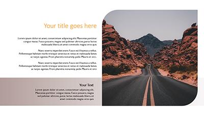 Slide 2 layout from the Pro Travel PPT Template presentation deck.