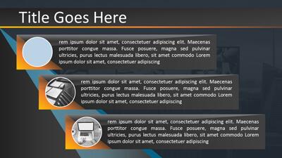 Slide 3 layout from the The Corporate Feel Ppt Template presentation deck.