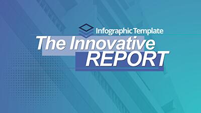 Slide 1 layout preview from the Innovative Report deck, optimized for digital transformation strategies.