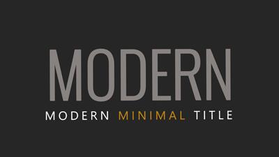 We Like Modern PowerPoint Template layout preview.