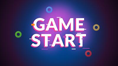 Video Game Template PowerPoint Template layout preview.