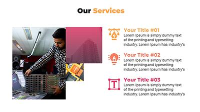 Slide 3 layout from the Visual Standout presentation deck.