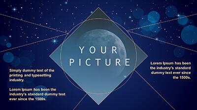 Slide 3 layout from the Holiday Wonder presentation deck.