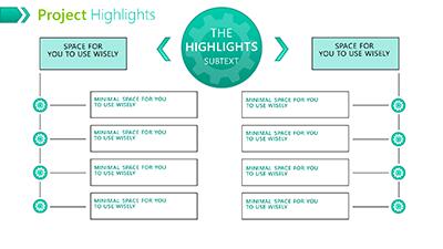 Slide 2 layout from the Business Project Proposal presentation deck.