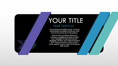 Slide 3 layout from the Classic Template for PowerPoint presentation deck.