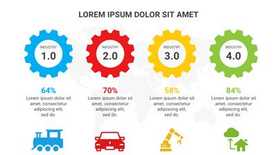 Slide 2 layout from the Industry 4.0 PowerPoint Smart Factory Template presentation deck.