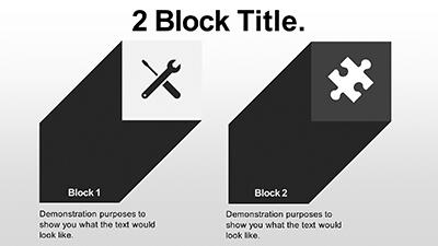Slide 3 layout preview from the Block Party PowerPoint Template deck.