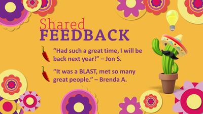Slide 3 layout from the Fiesta PowerPoint Themed Template for Festive Events presentation deck.