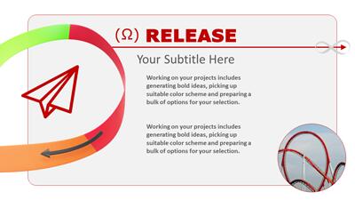Slide 3 layout from the Adaptive Cycle Model Interactive PowerPoint Diagram presentation deck.