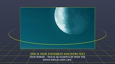Slide 2 layout from the Spherical Space presentation deck.