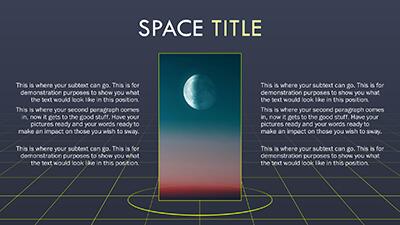 Slide 3 layout from the Spherical Space presentation deck.