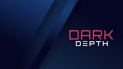 Dark Depth PowerPoint Template layout preview.