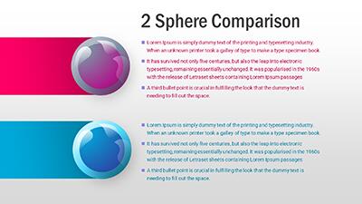 Slide 3 layout from the Spherical Graphic PowerPoint Slides presentation deck.