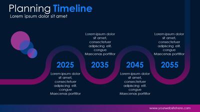 Timeline Toolkit PowerPoint Template layout preview.