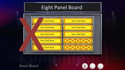 Slide 3 layout from the Interactive Question & Answer Feud PowerPoint Game presentation deck.