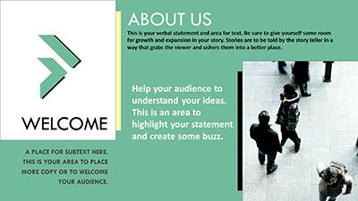Slide 2 layout from the Headline Report presentation deck.
