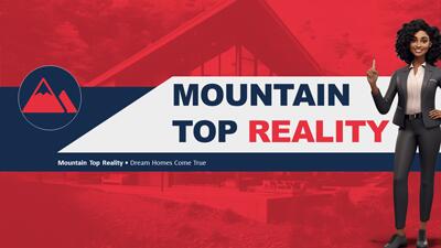 Real Estate Company Listing PowerPoint Template layout preview.