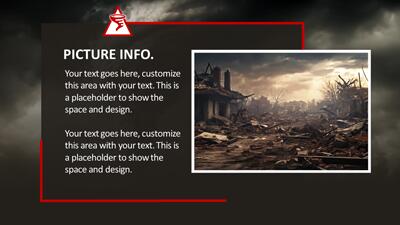 Slide 2 layout from the Tornado PowerPoint Theme Template presentation deck.