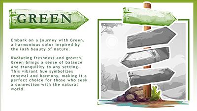Slide 3 layout from the Direction Decision Signs PowerPoint Theme presentation deck.