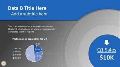 Slide 3 layout from the Interactive Radar Chart PowerPoint Diagram presentation deck.