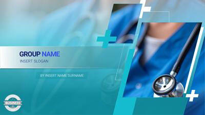 Healthcare Medical PowerPoint Template layout preview.
