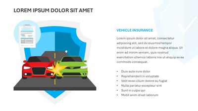 Slide 3 layout from the Umbrella Insurance PowerPoint Slides presentation deck.