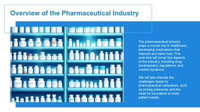 Slide 2 layout from the Pharmaceutical Themed PowerPoint Slides presentation deck.