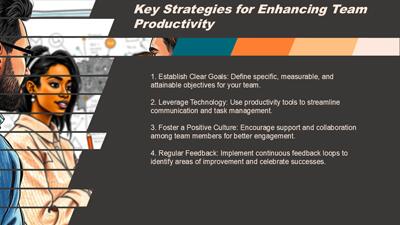 Slide 2 layout from the Team Productivity PowerPoint Template presentation deck.