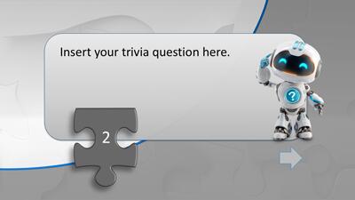 Slide 3 layout from the 16 Puzzle Pieces Picture Reveal Game PowerPoint Template presentation deck.