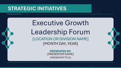 Executive Ai Strategy Growth Roadmap PowerPoint Template layout preview.
